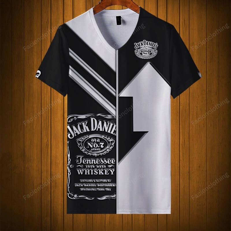 Sportswearmerch Jack Daniel's Personalized V-neck Women T-shirt For Fan