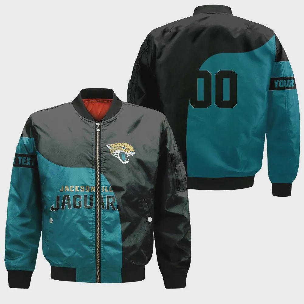 Sportswearmerch Jacksonville Jaguars NFL Bomber Jacket For Fan