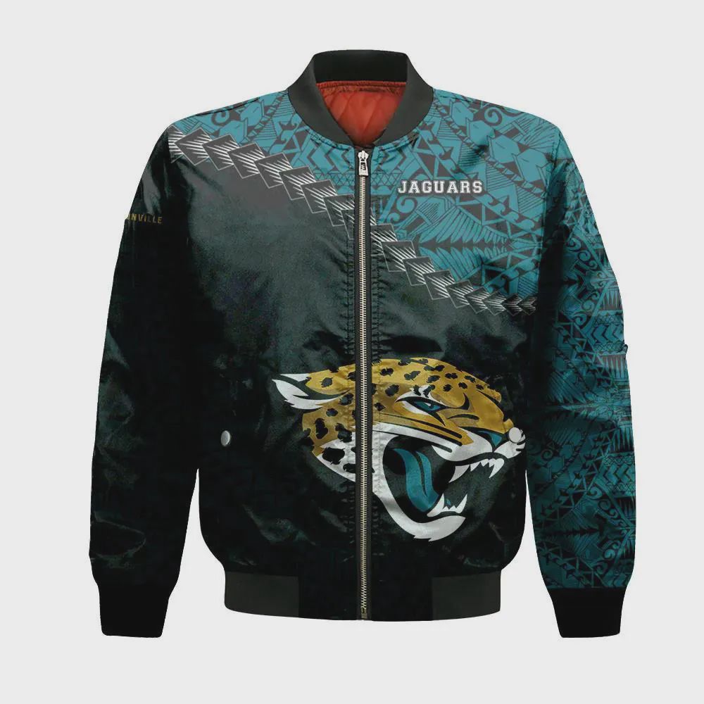 Sportswearmerch Jacksonville Jaguars NFL Bomber Jacket For Fan