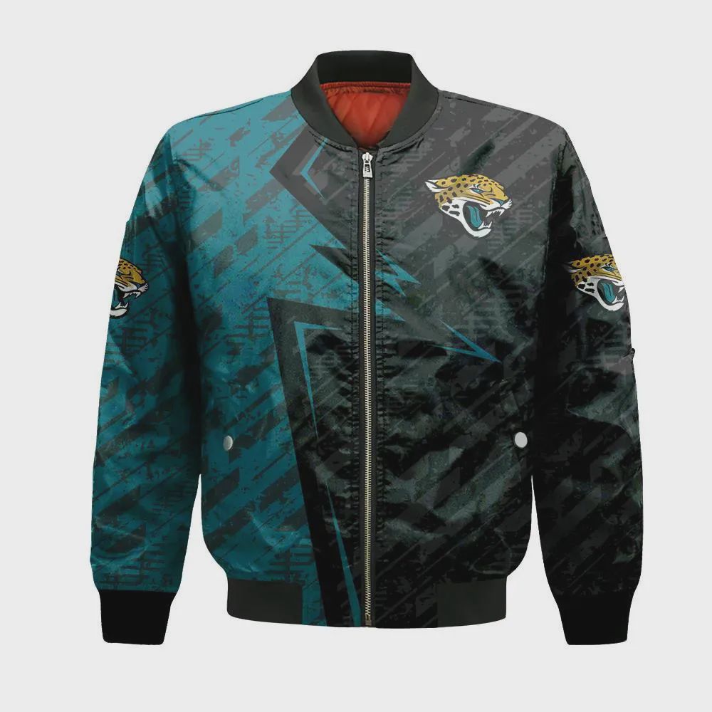 Sportswearmerch Jacksonville Jaguars NFL Bomber Jacket For Fan
