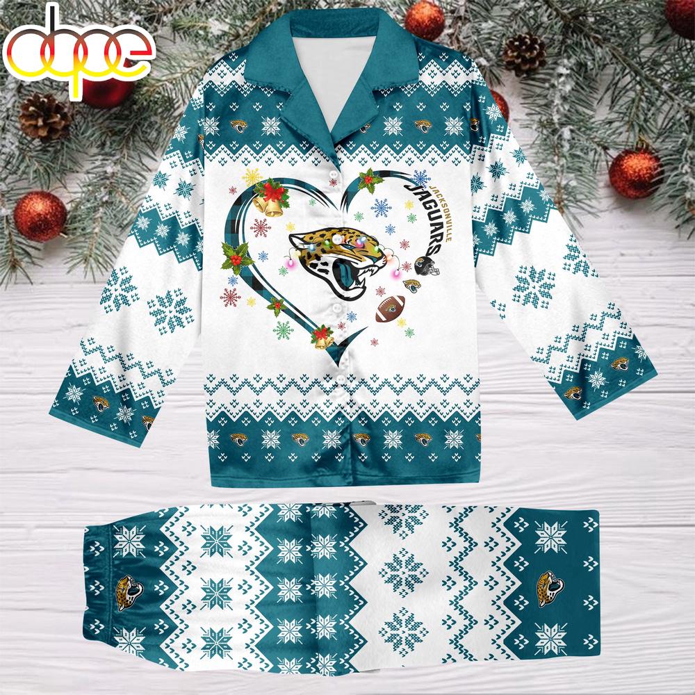 Sportswearmerch Jacksonville Jaguars NFL Christmas Personalized Pajamas For Fan