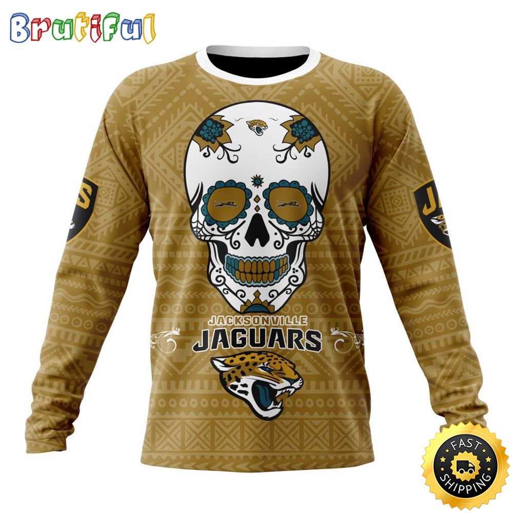 Sportswearmerch Jacksonville Jaguars NFL Crewneck Personalized Sweater For Fan