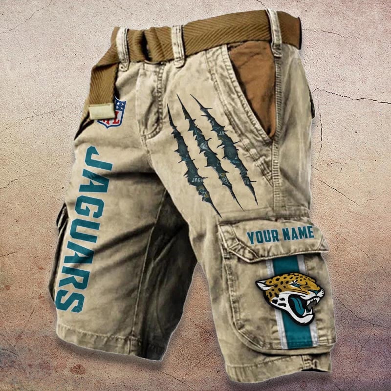 Sportswearmerch Jacksonville Jaguars NFL Denim Short For Fan