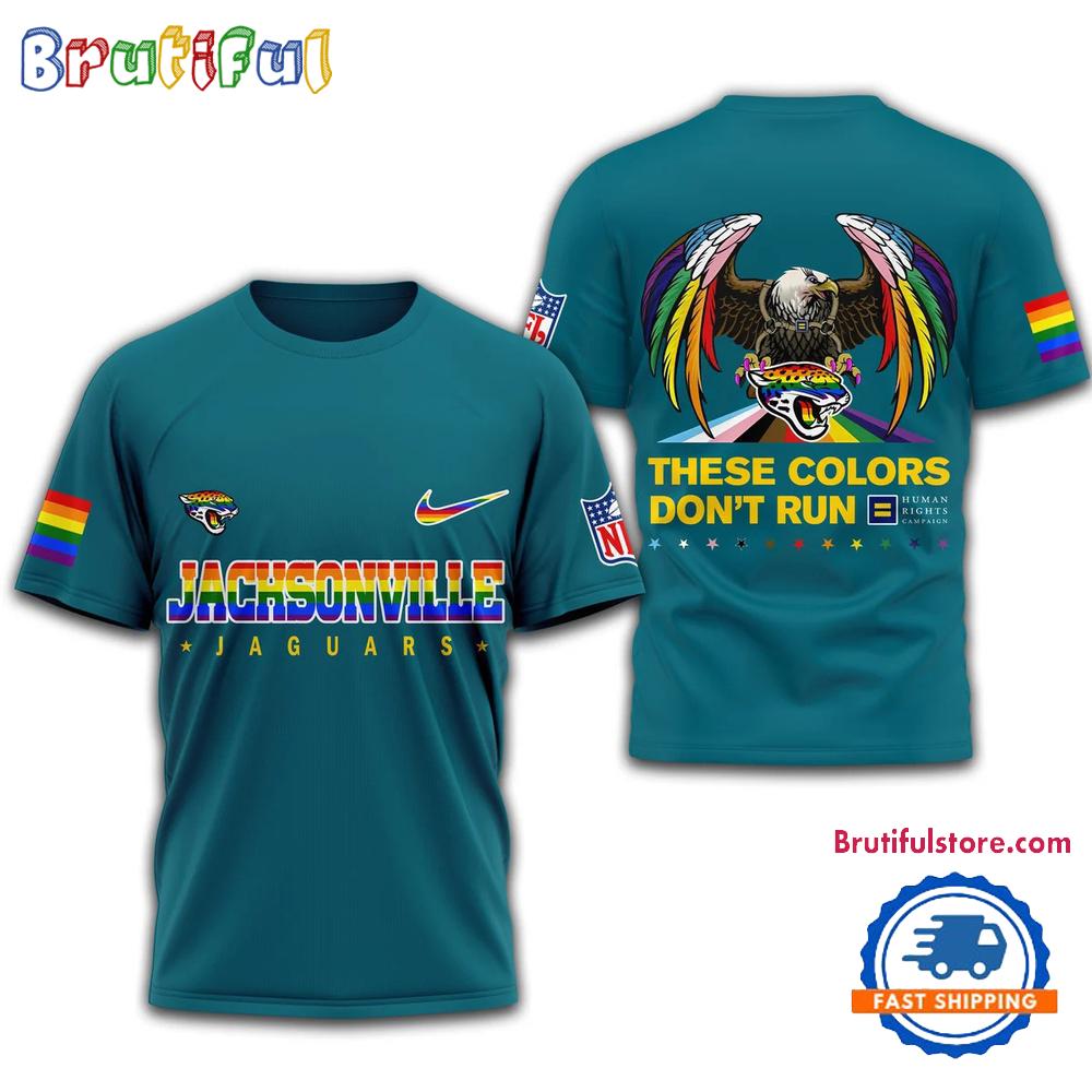 Sportswearmerch Jacksonville Jaguars NFL Football Campaign LGBT T-Shirt For Fan