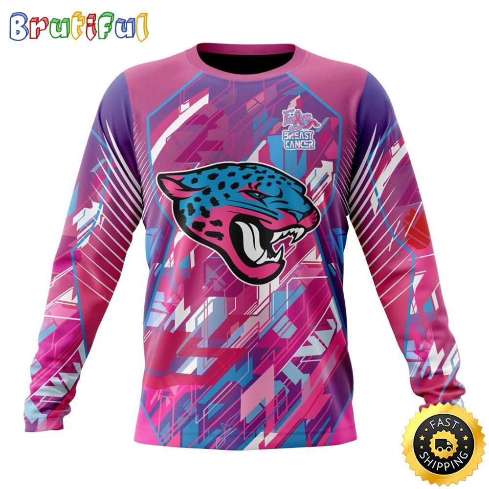 Sportswearmerch Jacksonville Jaguars NFL For Breast Cancer Survivors Personalized Sweater For Fan