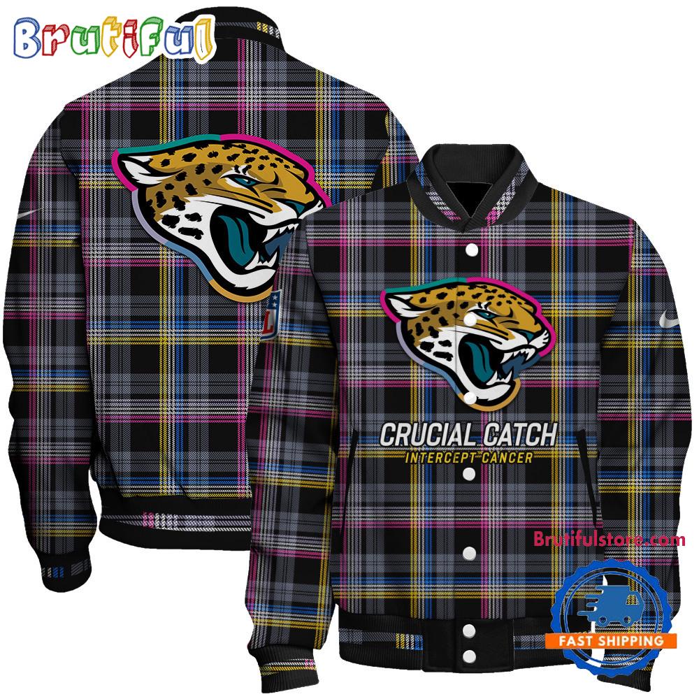 Sportswearmerch Jacksonville Jaguars NFL Personalized Baseball Jacket For Fan