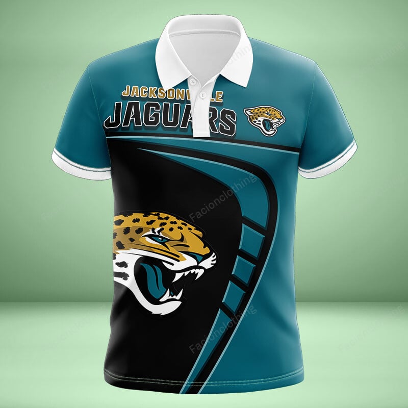 Sportswearmerch Jacksonville Jaguars NFL Personalized Polo Shirt For Fan