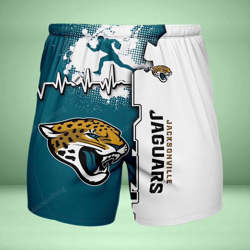 Sportswearmerch Jacksonville Jaguars NFL Personalized Short Pant For Fan