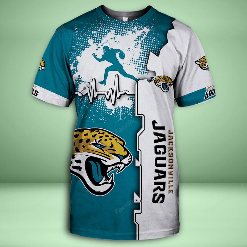 Sportswearmerch Jacksonville Jaguars NFL Personalized Short PantT-shirt For Fan