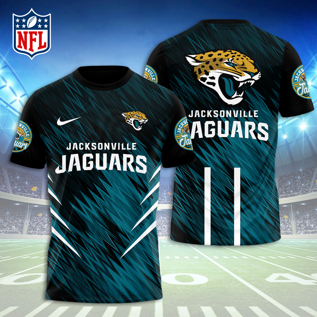 Sportswearmerch Jacksonville Jaguars NFL Personalized T-shirt For Fan