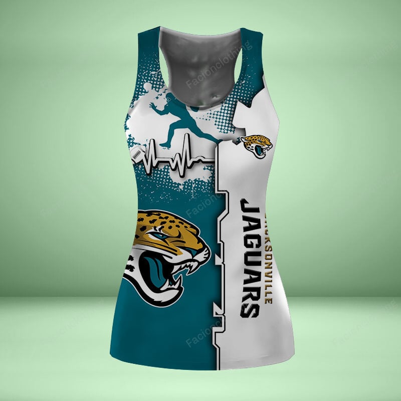 Sportswearmerch Jacksonville Jaguars NFL Personalized Women Tanktop For Fan