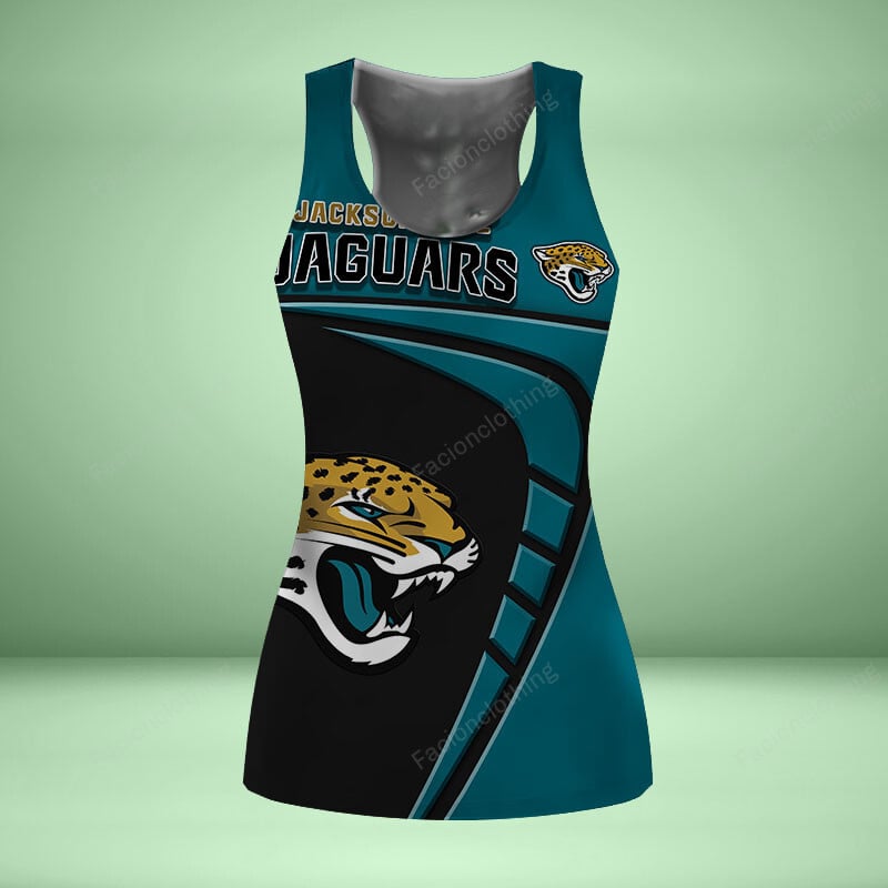 Sportswearmerch Jacksonville Jaguars NFL Personalized Women Tanktop For Fan