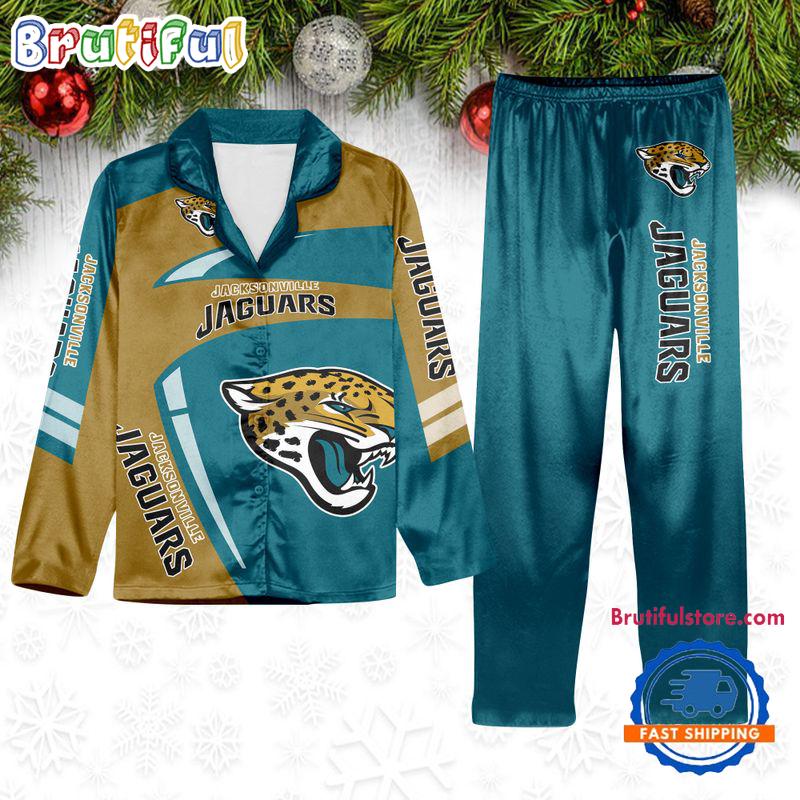 Sportswearmerch Jacksonville Jaguars NFL Winter Season Personalized Pajamas Set For Fan