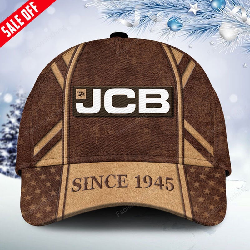 Sportswearmerch JCB Tractor Personalized Classic Cap For Fan