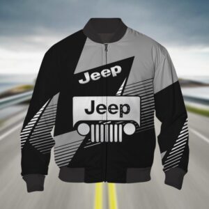 Sportswearmerch Jeep Car Bomber Jacket For Fan