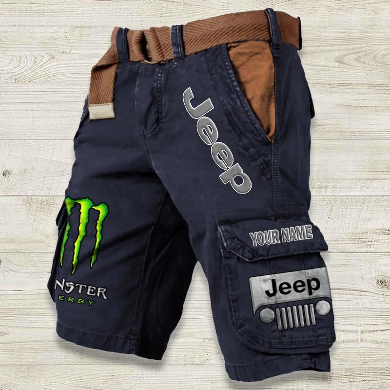 Sportswearmerch Jeep Car Denim Short For Fan