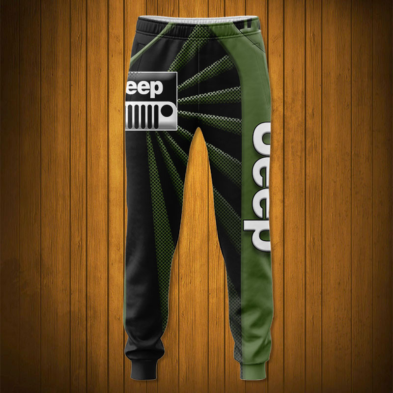 Sportswearmerch Jeep Car Personalized Fashion Long Pant For Fan