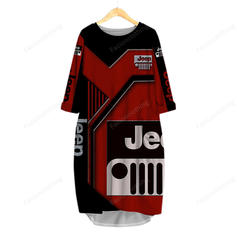 Sportswearmerch Jeep Car Personalized Fashion Pocket Dress For Fan