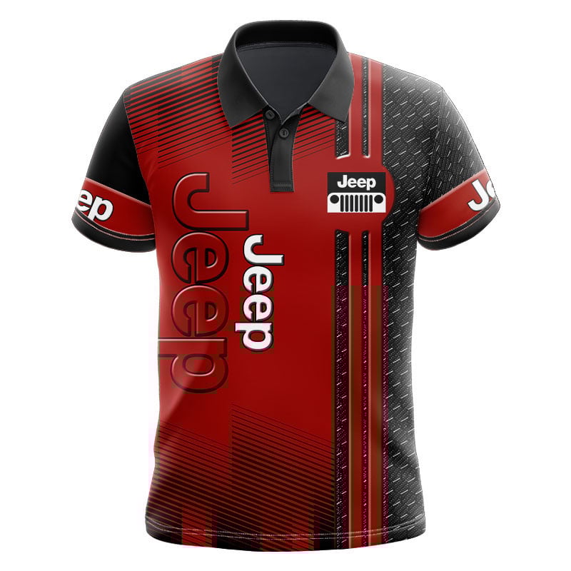 Sportswearmerch Jeep Car Personalized Fashion Polo Shirt For Fan