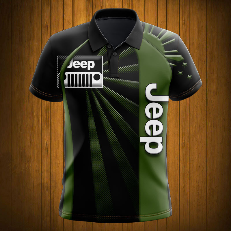 Sportswearmerch Jeep Car Personalized Fashion Polo Shirt For Fan