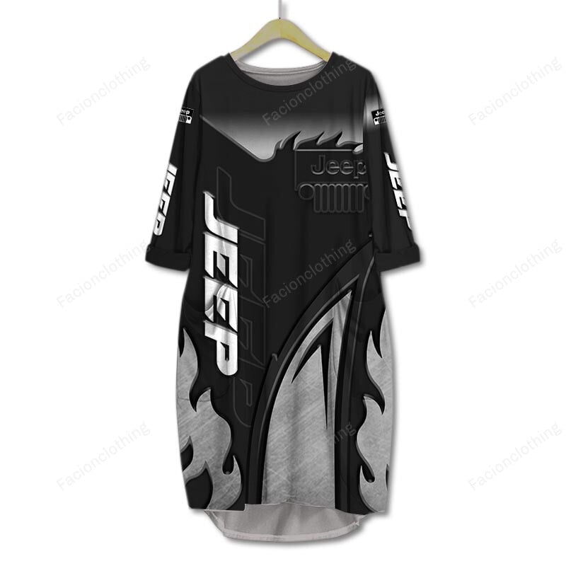 Sportswearmerch Jeep Car Personalized Pocket Dress For Fan