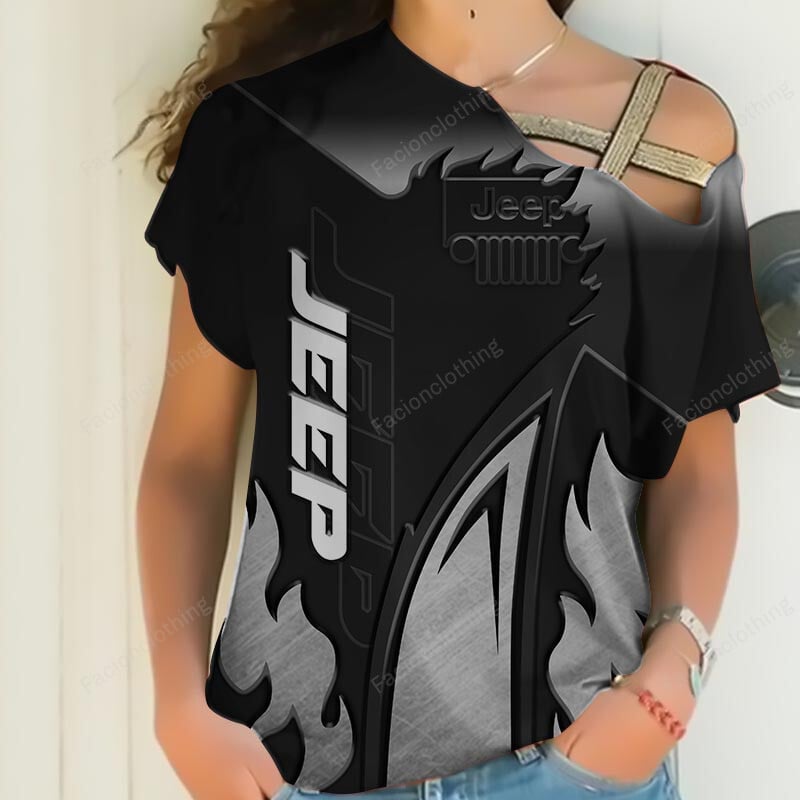 Sportswearmerch Jeep Car Personalized Women Shirt For Fan