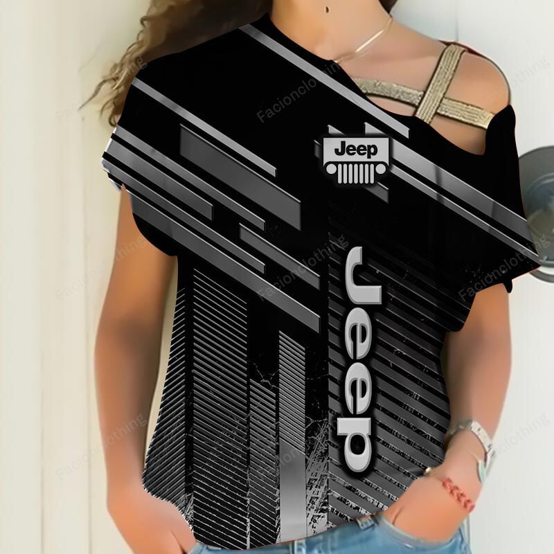 Sportswearmerch Jeep Car Personalized Women Shirt For Fan