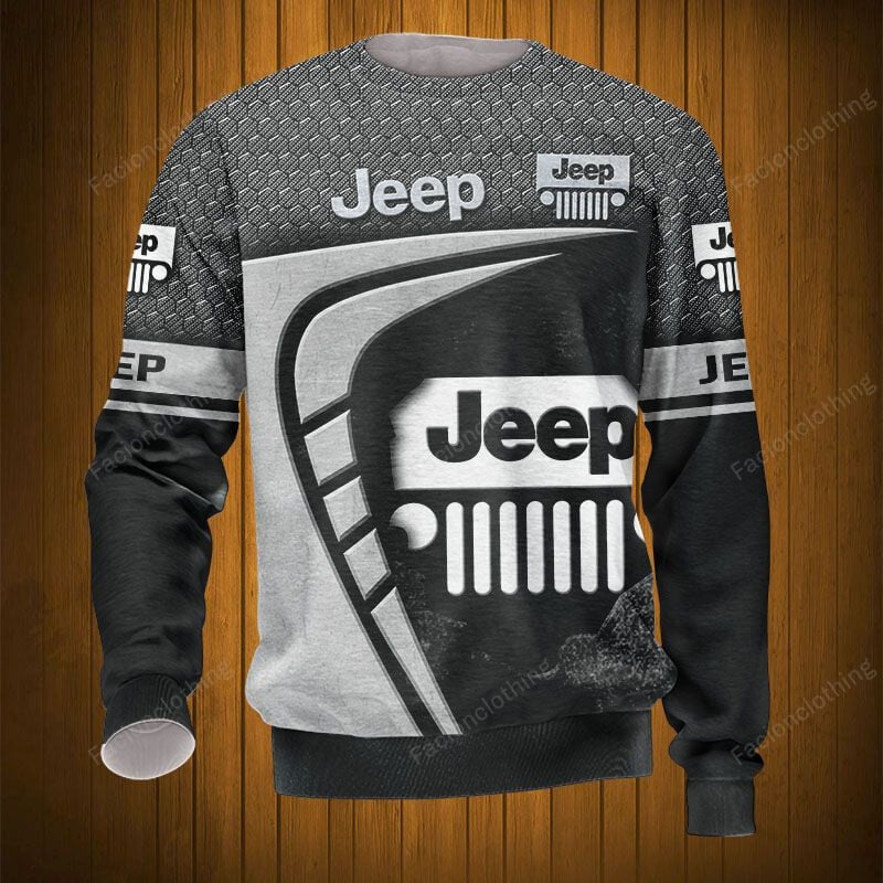 Sportswearmerch Jeep Car Wranglerb Personalized Fashion Sweater For Fan