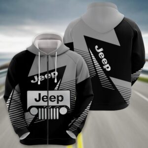 Sportswearmerch Jeep Car Zip Hoodie For Fan