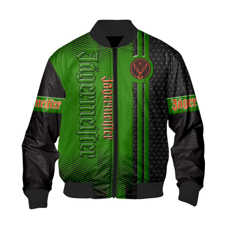 Sportswearmerch Jägermeister Personalized Fashion Bomber Jacket For Fan
