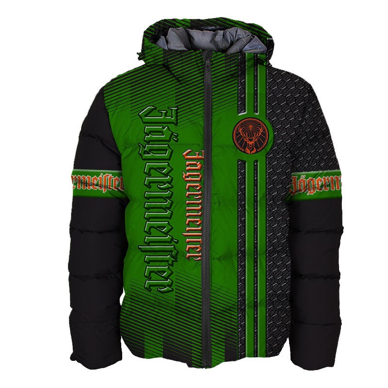 Sportswearmerch Jägermeister Personalized Fashion Puffer Jacket For Fan