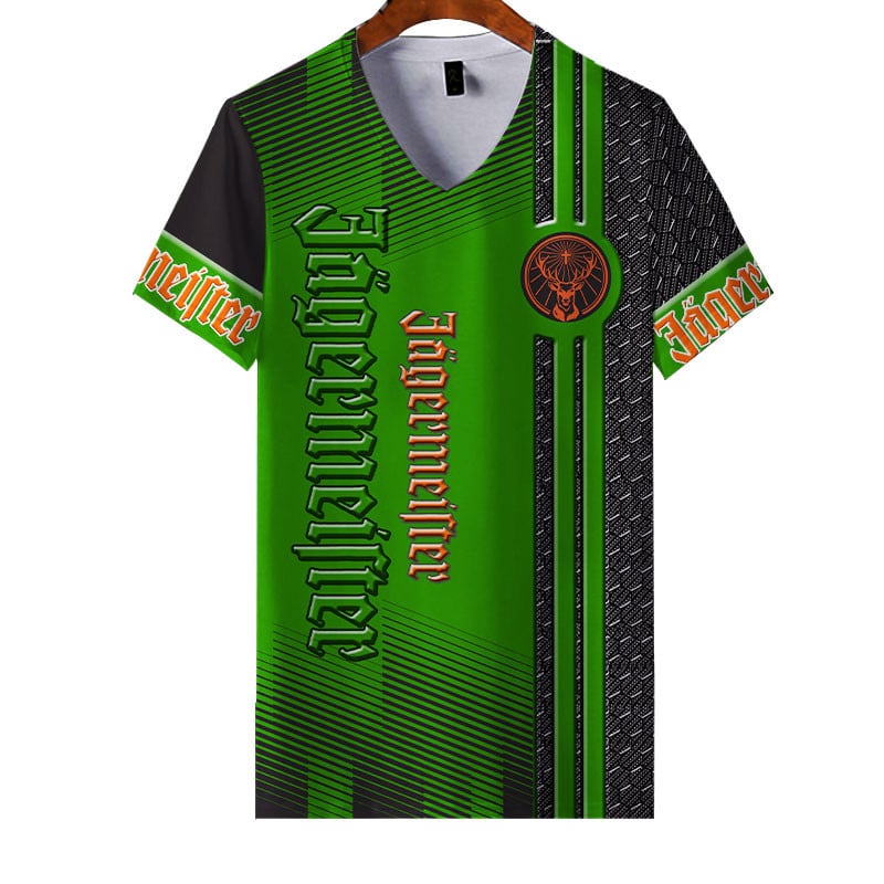 Sportswearmerch Jägermeister Personalized Fashion V-neck Women T-shirt For Fan