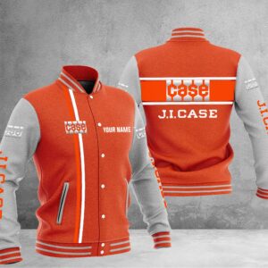 Sportswearmerch J.I. Case Tractor Baseball Jacket For Fan