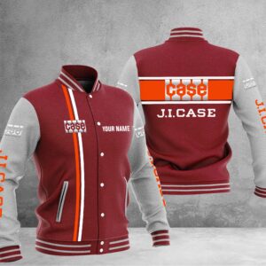Sportswearmerch J.I. Case Tractor Baseball Jacket For Fan