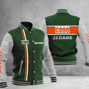 Sportswearmerch J.I. Case Tractor Baseball Jacket For Fan
