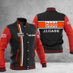 Sportswearmerch J.I. Case Tractor Baseball Jacket For Fan