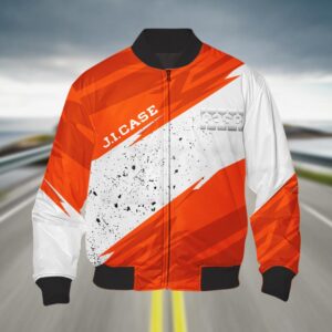 Sportswearmerch J.I. Case Tractor Bomber Jacket For Fan