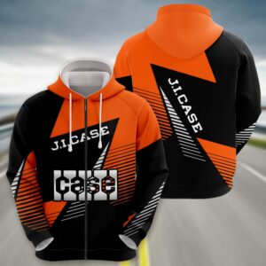 Sportswearmerch J.I. Case Tractor Zip Hoodie For Fan