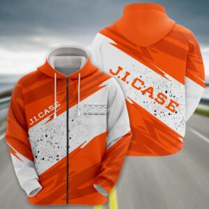 Sportswearmerch J.I. Case Tractor Zip Hoodie For Fan