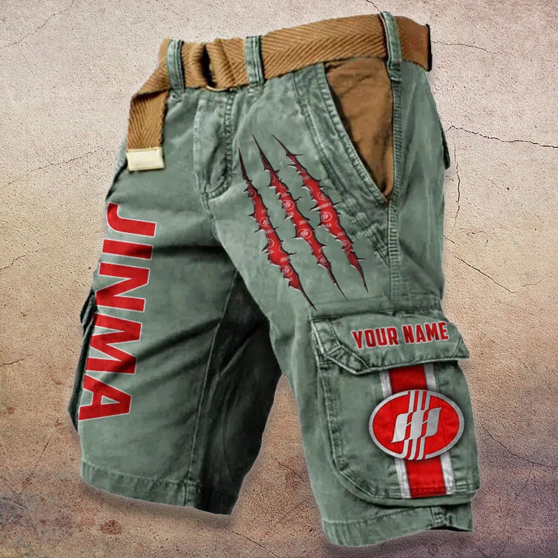 Sportswearmerch Jinma Tractor Denim Short For Fan