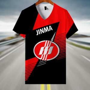 Sportswearmerch Jinma Tractor V-neck Women T-shirt For Fan
