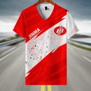 Sportswearmerch Jinma Tractor V-neck Women T-shirt For Fan