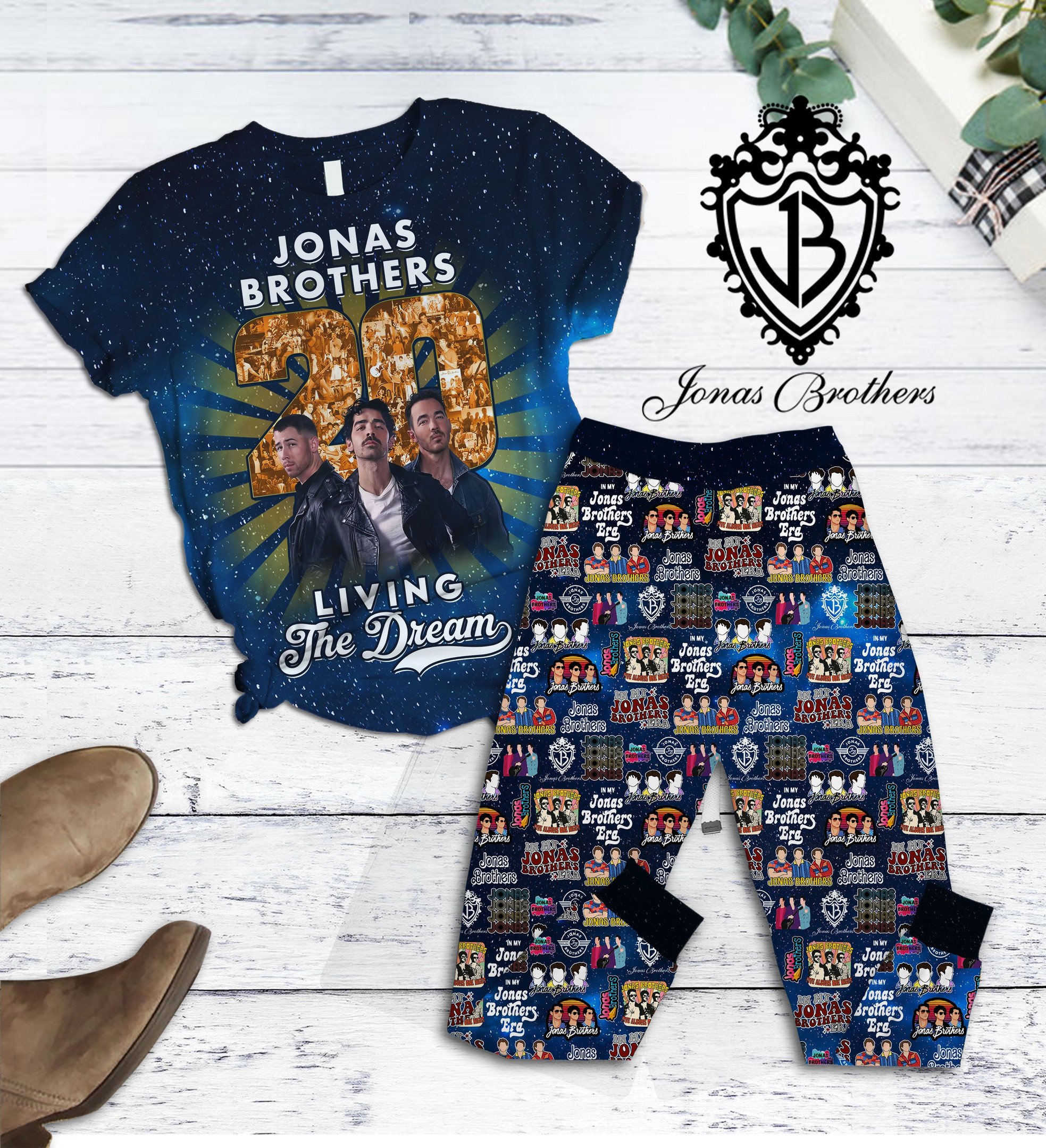 Sportswearmerch Jonas Brothers Pajamas Full Set Gifts For Fans