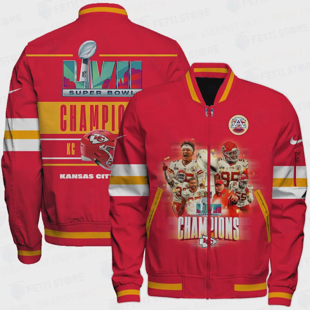 Sportswearmerch Kansas City Chiefs NFL Bomber Jacket For Fan