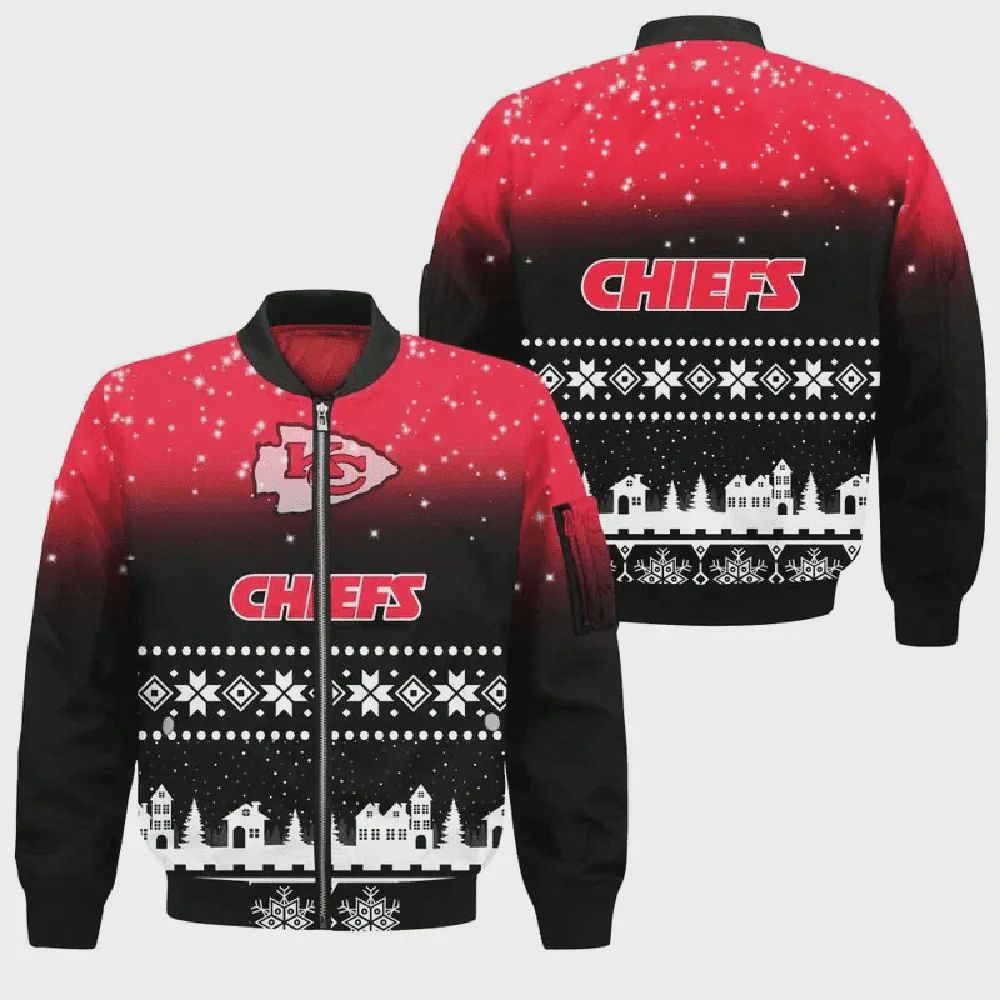 Sportswearmerch Kansas City Chiefs NFL Bomber Jacket For Fan