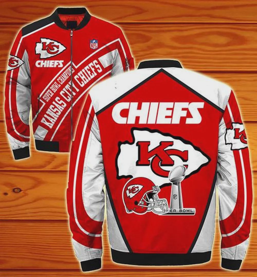 Sportswearmerch Kansas City Chiefs NFL Bomber Jacket For Fan
