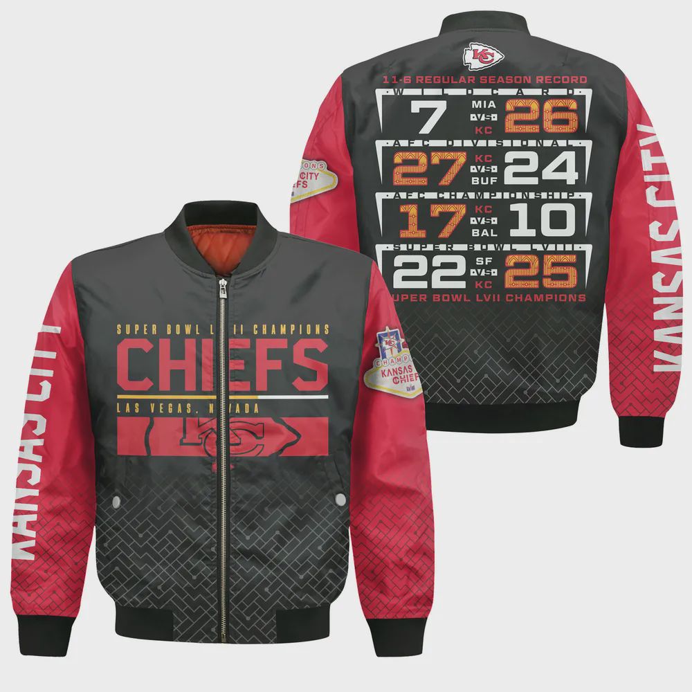 Sportswearmerch Kansas City Chiefs NFL Bomber Jacket For Fan