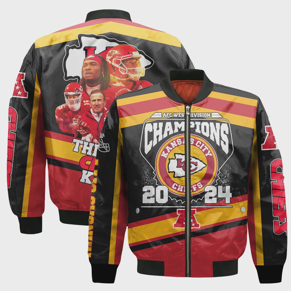 Sportswearmerch Kansas City Chiefs NFL Bomber Jacket For Fan