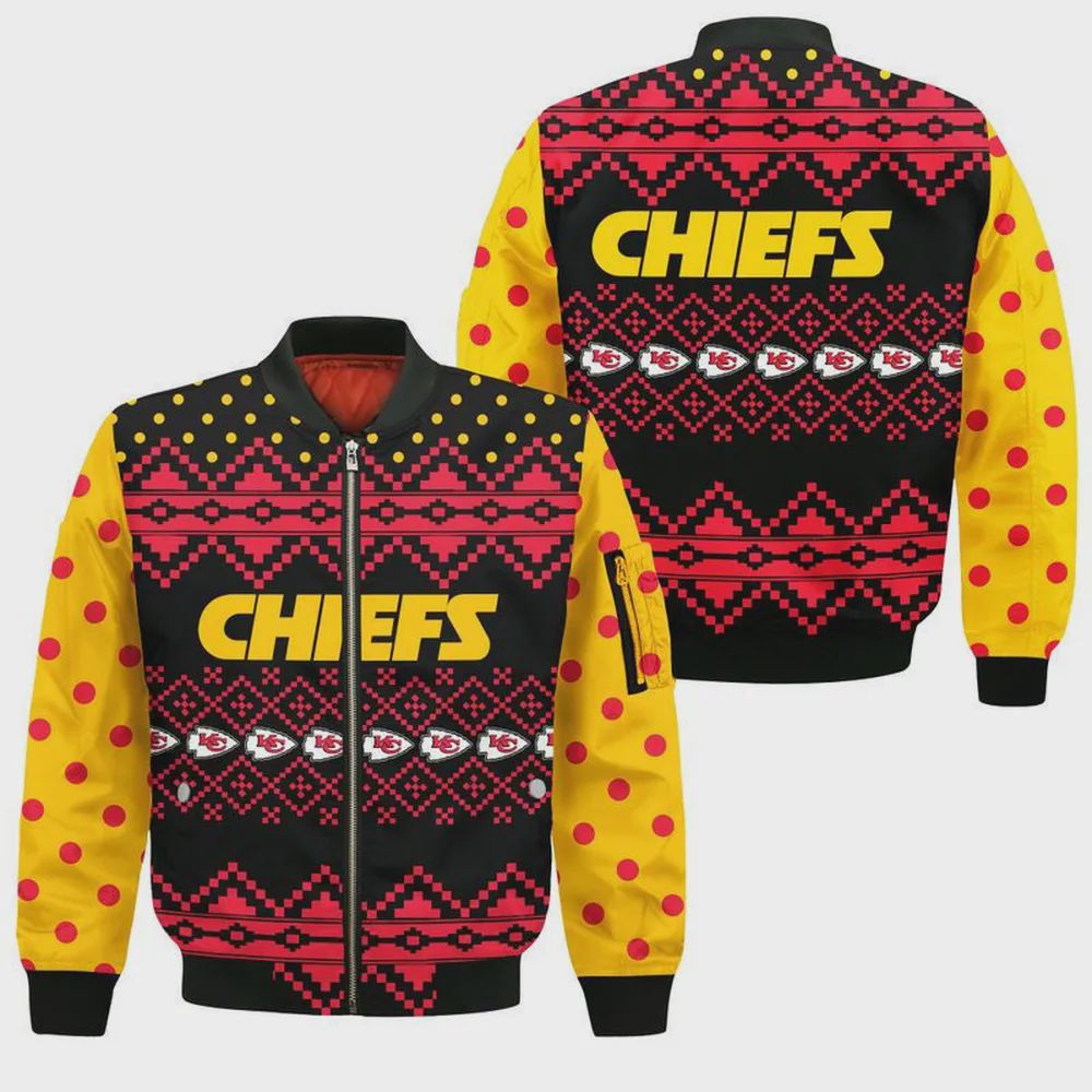 Sportswearmerch Kansas City Chiefs NFL Bomber Jacket For Fan