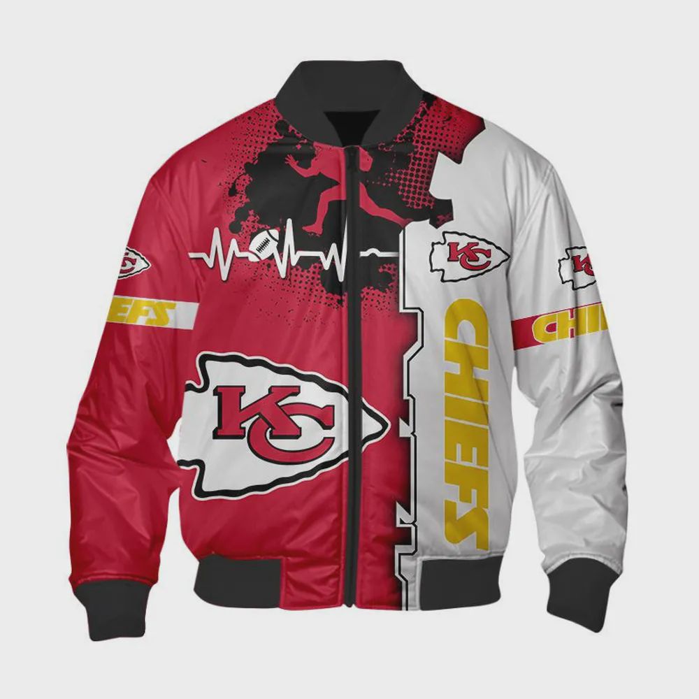 Sportswearmerch Kansas City Chiefs NFL Bomber Jacket For Fan